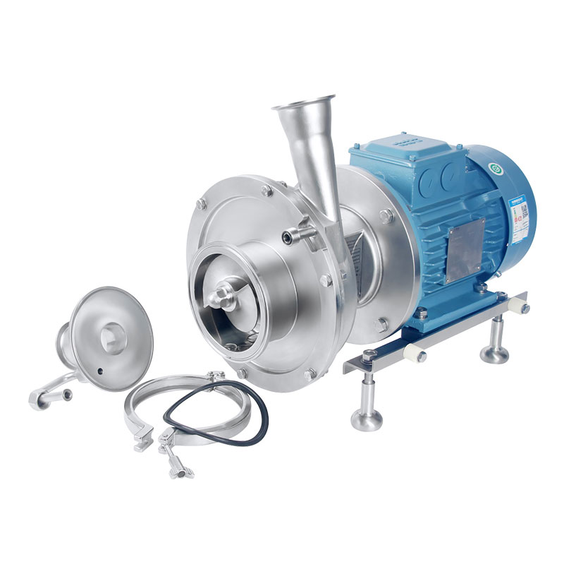 Sanitary Self Priming Centrifugal Pump China Donjoy Technology