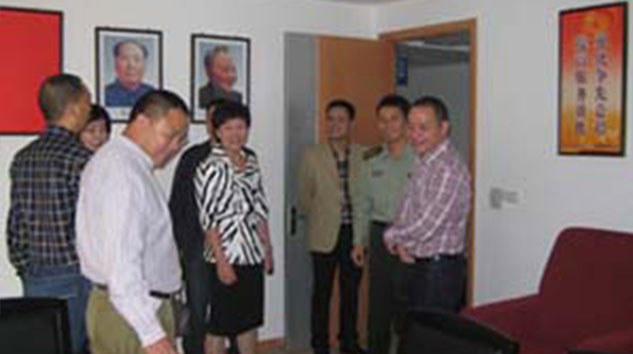 Welcome District Party committee secretary visit Donjoy to guide research work